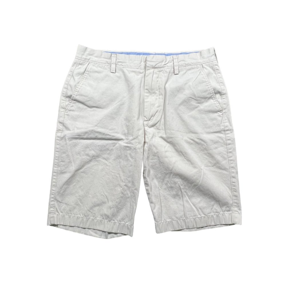 J Crew Men’s Chino Casual Shorts Light Khaki Casual Summertime Waist 32”